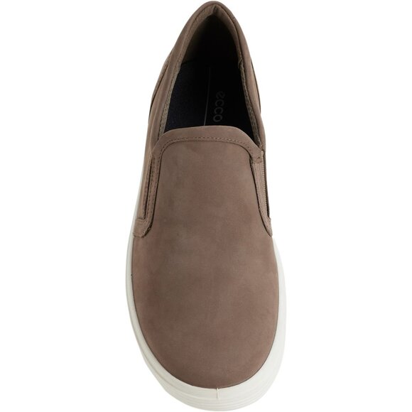 NEW ECCO Soft Classic Sneakers - Nubuck, Slip-Ons in Dark Clay For Women 725 5s3 - Picture 3 of 7